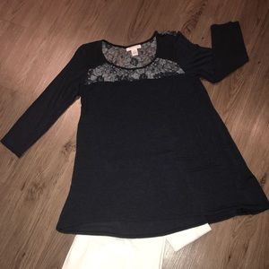 Dark gray blouse